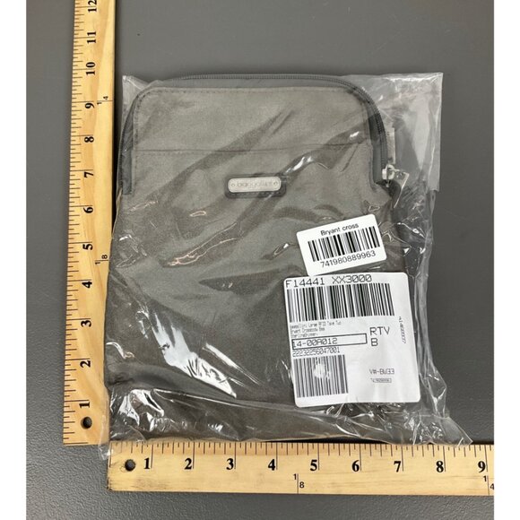 Baggallini Bryant Mini Crossbody Handbag - Sterling Shimmer, Chic Women's Access - Picture 5 of 7